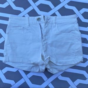 American Eagle White Shorts